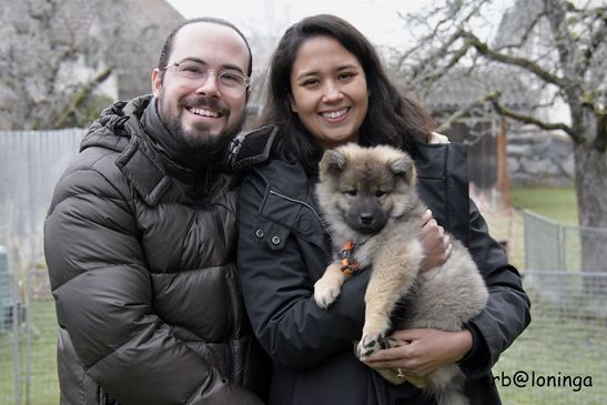 Fenja Ist in Steffisburg bei Tanja und Cris zu Hause